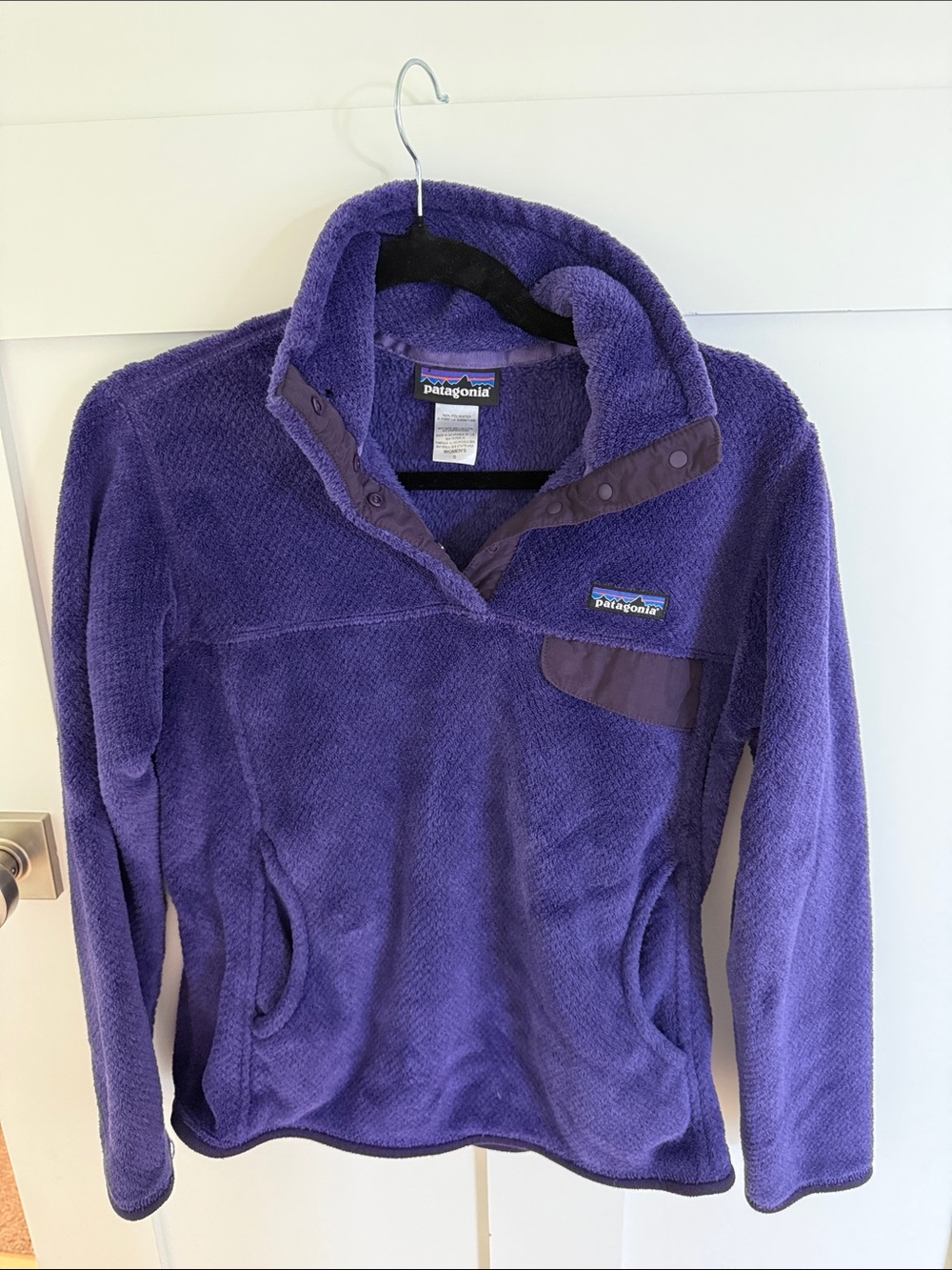 Patagonia Purple Women's Snap-T Style Fleece Pullover